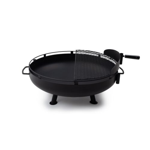 Barebones Cowboy Fire Pit Grill Systeem