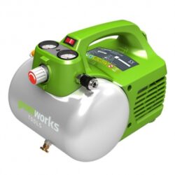 Greenworks Compressor 230 Volt, 6 lit. 300 Watt