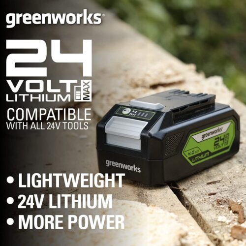 Greenworks 24 volt 4 Ah accu