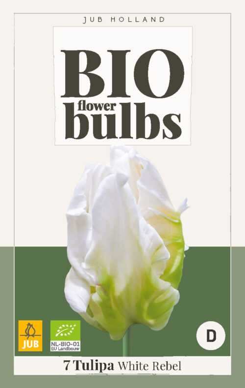 Bio Tulp White Rebel