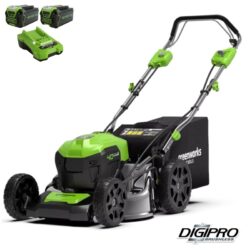 Cirkelmaaier 46cm 40 volt Digipro zelfrijdend incl 2x 4Ah accu en lader