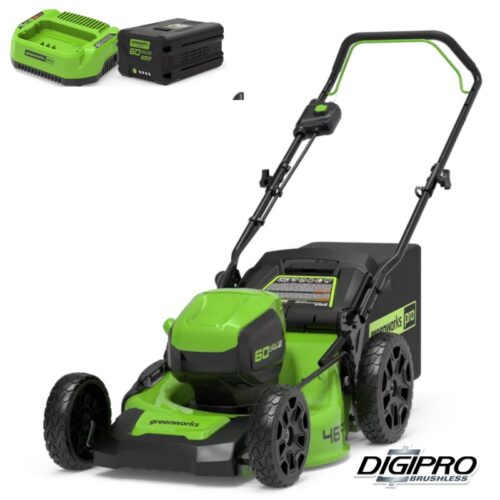 Cirkelmaaier Digipro 46 cm. 60 Volt incl. 4ah accu en lader