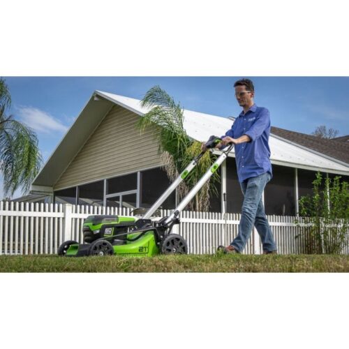 Greenworks 60 volt accu grasmaaier 51 cm incl. 2 x 60 volt 2 Ah + 60 volt lader