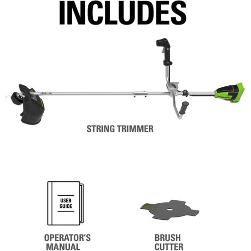 Trimmer / bosmaaier, met stuurboom 46 cm, 40 VOLT excl accu en lader