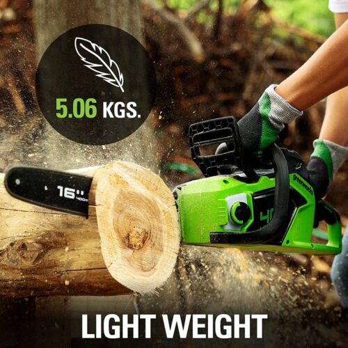 Greenworks Kettingzaag 40cm 40 volt