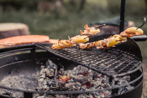 Barebones Cowboy Cooking skewer/vleespennen set