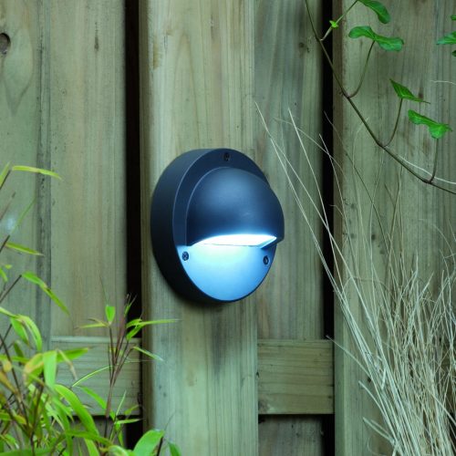 Wandlamp Deimos antraciet